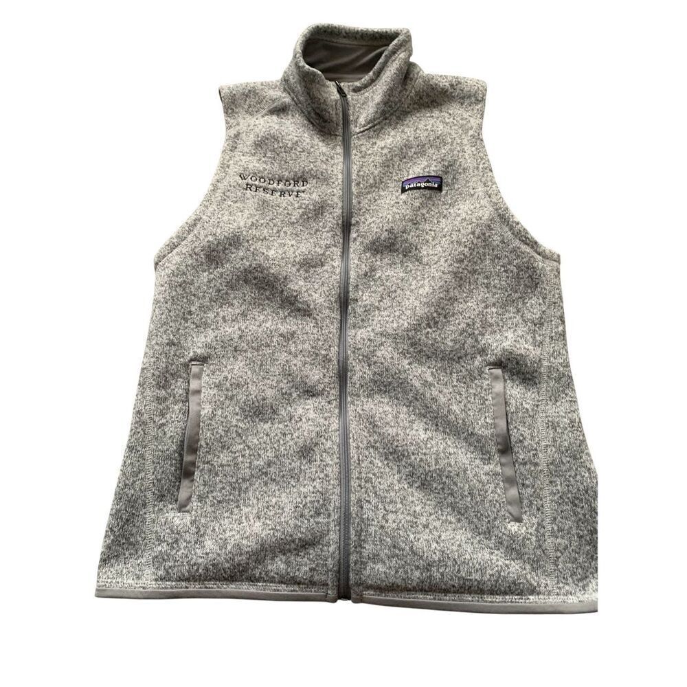 Patagonia Better Sweater Heather Grey Fleece VEST Men's sz M